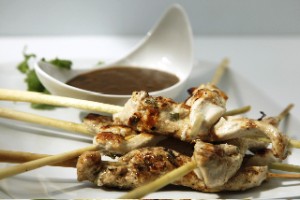 Lemongrass Skewered Chicken